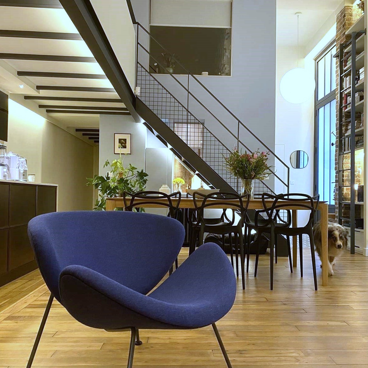 Atelier transformé en loft - Architecte dplg paris