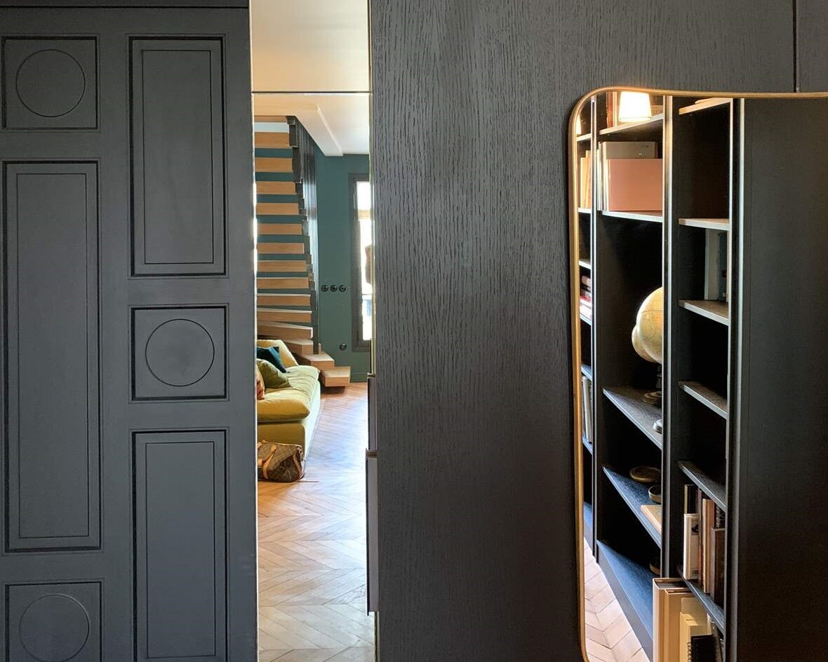 Appartement duplex transformé en triplex - Architecte dplg paris