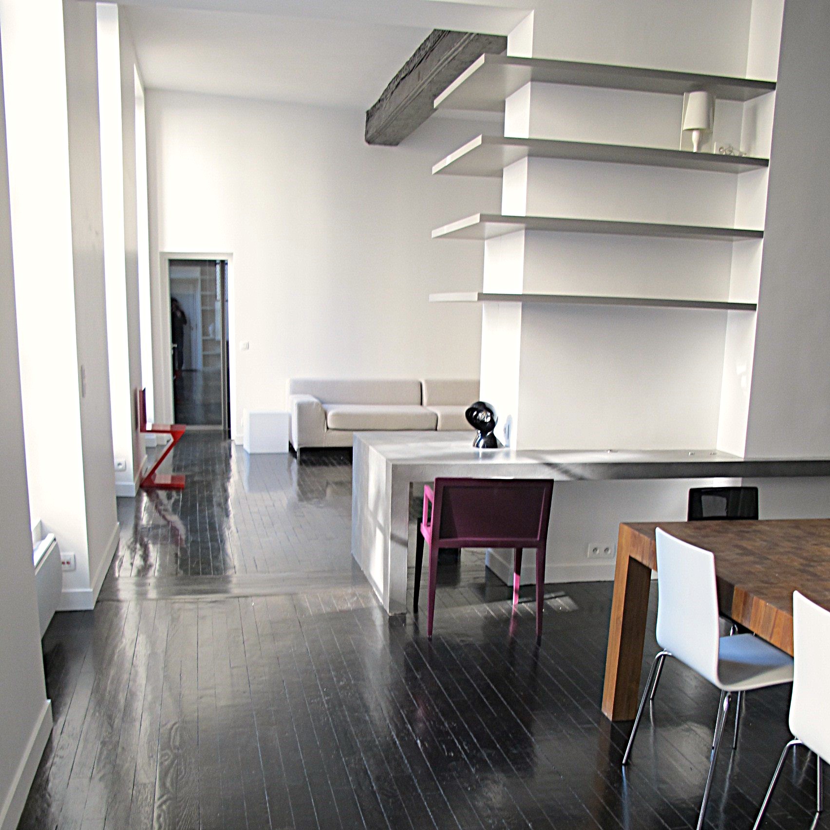 Atelier transformé en loft  - Architecte dplg paris